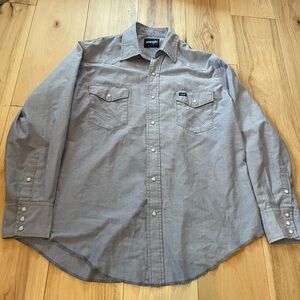 Wrangler Work Button Up